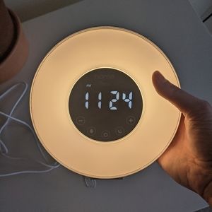 Sunrise alarm clock